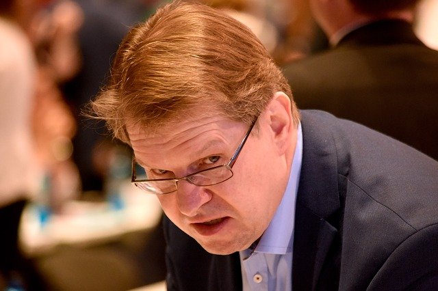 profesionální předseda při práci